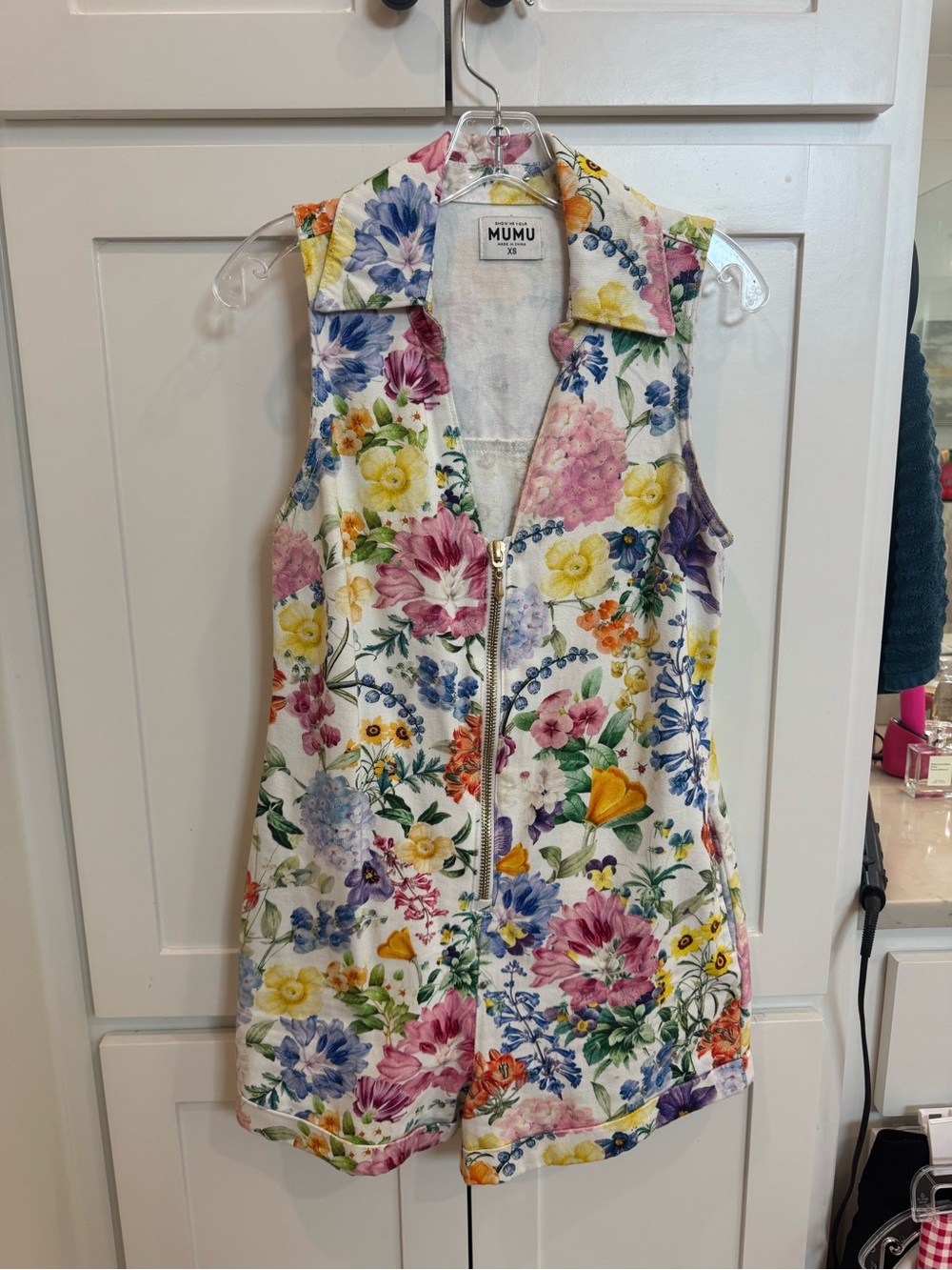 show me your mumu floral romper